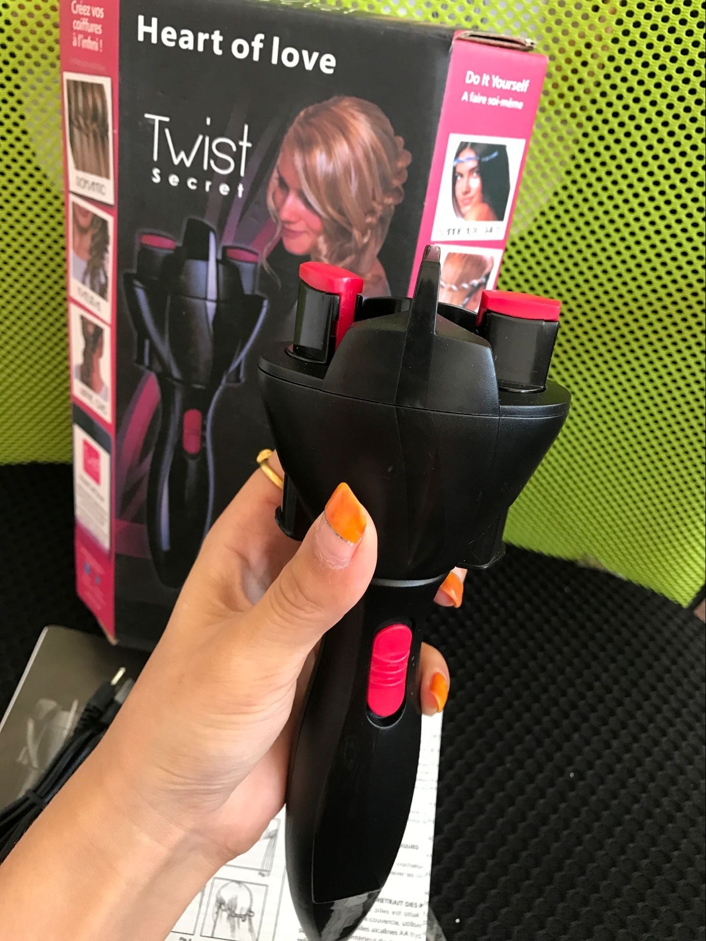 Herramienta Automática Eléctrica USB para Trenzar y Torcer el Cabello