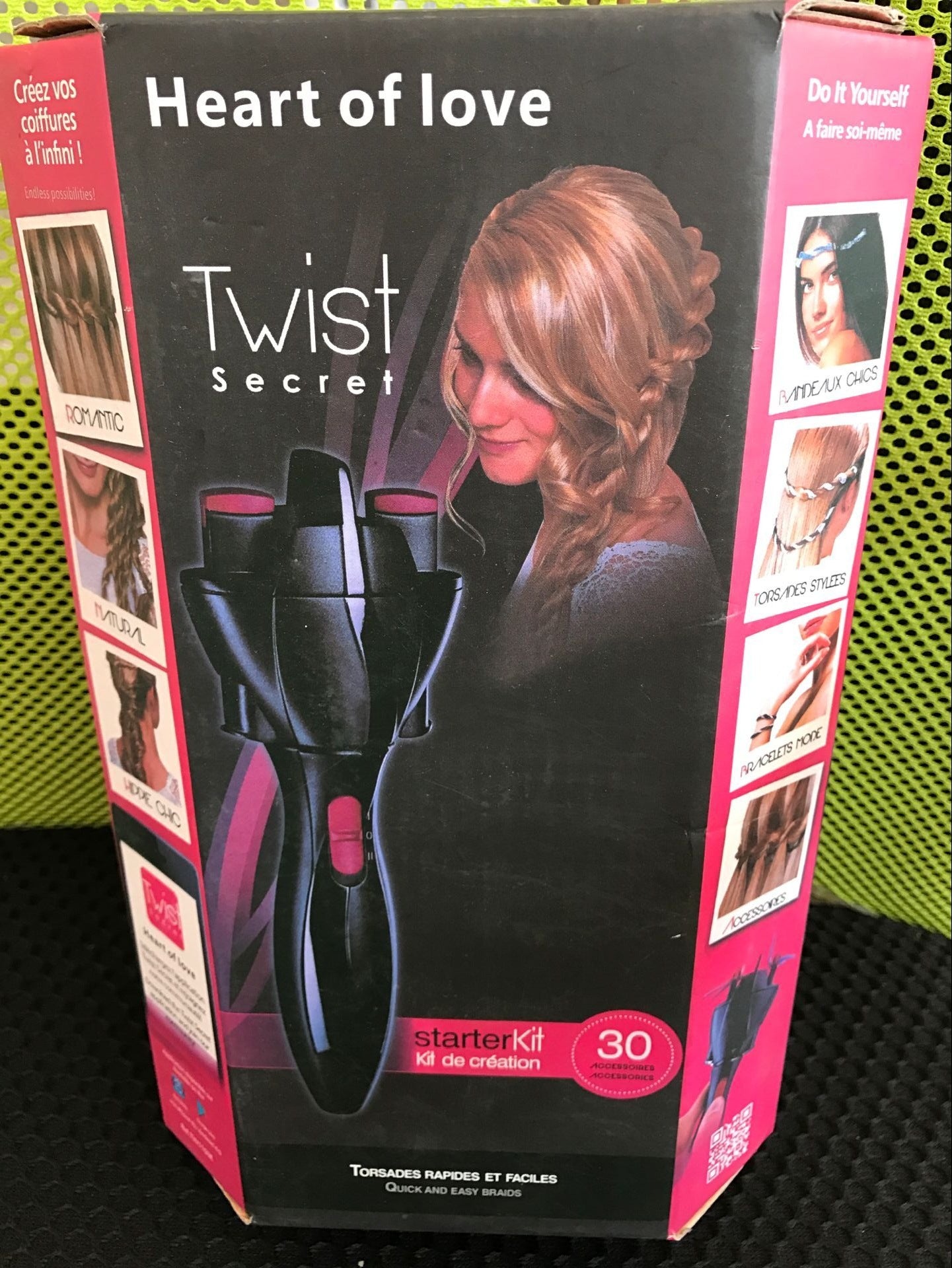 Herramienta Automática Eléctrica USB para Trenzar y Torcer el Cabello