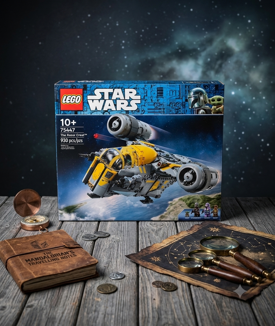 LEGO Star Wars 75447 The Razor Crest Mandalorian Zeb Grogu NEW SEALED